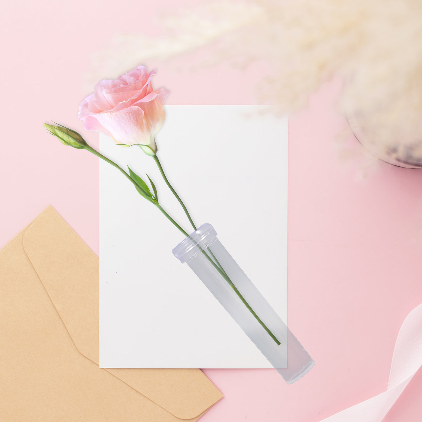 Easy Florist Supply - 100Pcs 플라스틱 꽃 물 튜브 신선한