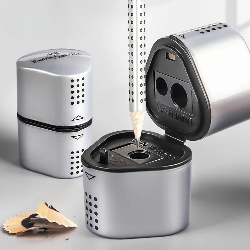 Faber-Castell Pencil Grip - 파버카스텔 그립 트리오 3-in-1 아티스트 연필깎이