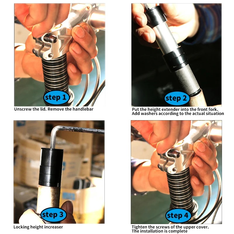 자전거 포크 스티어러 튜브 연장 어댑터 28.6mm 핸 - Stem Extender Tube 리뷰 및 가격