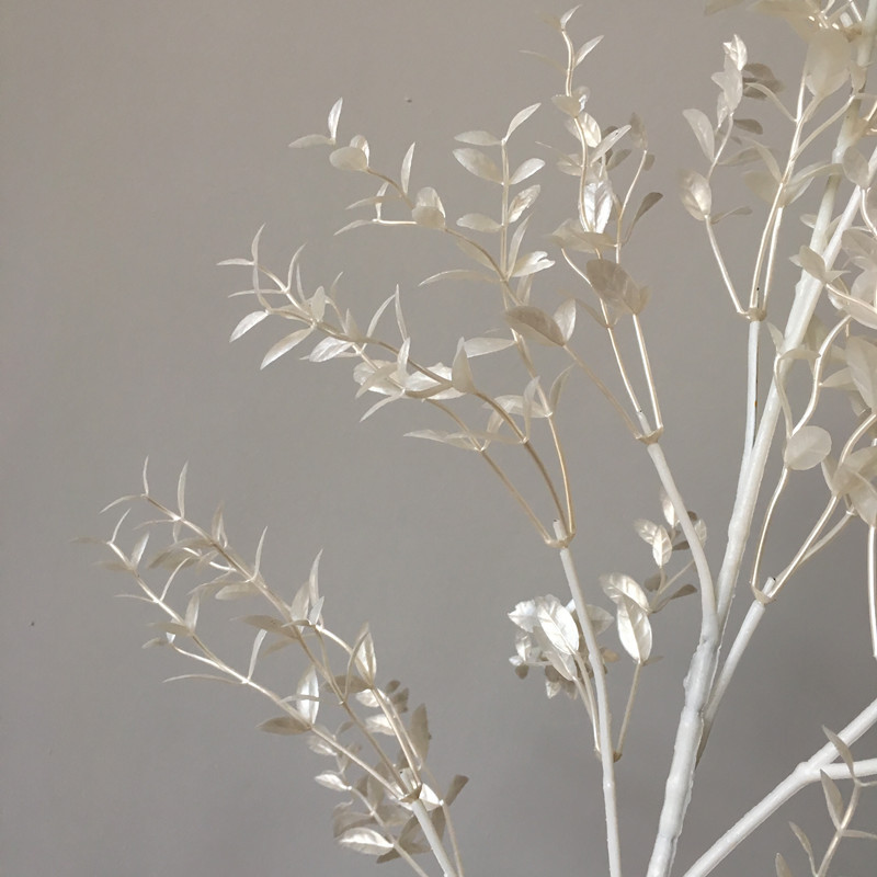 롱 스템 밤부사 밀란 잎 인조 잎 인공 홈 데코레이션  - Dried Flower Bunch 리뷰 및 가격