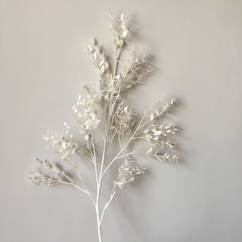 롱 스템 밤부사 밀란 잎 인조 잎 인공 홈 데코레이션  - Dried Flower Bunch 리뷰 및 가격