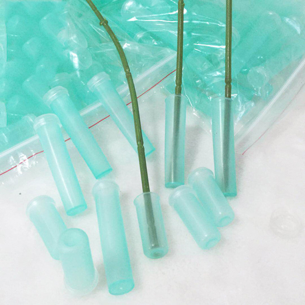 20Pcs 꽃 물 저장 튜브 하늘색 누출 방지 신선한  - Florist Supply Shop 리뷰 및 가격