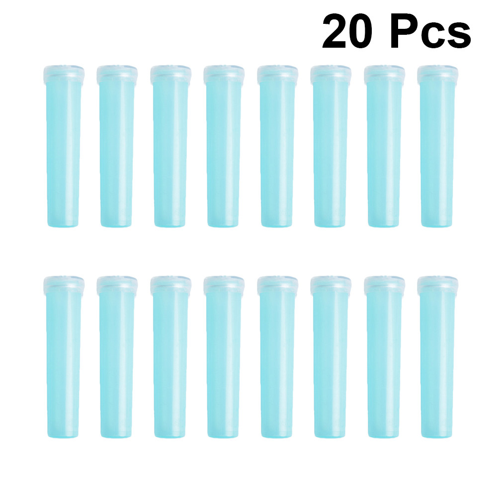 20Pcs 꽃 물 저장 튜브 하늘색 누출 방지 신선한  - Florist Supply Shop 리뷰 및 가격