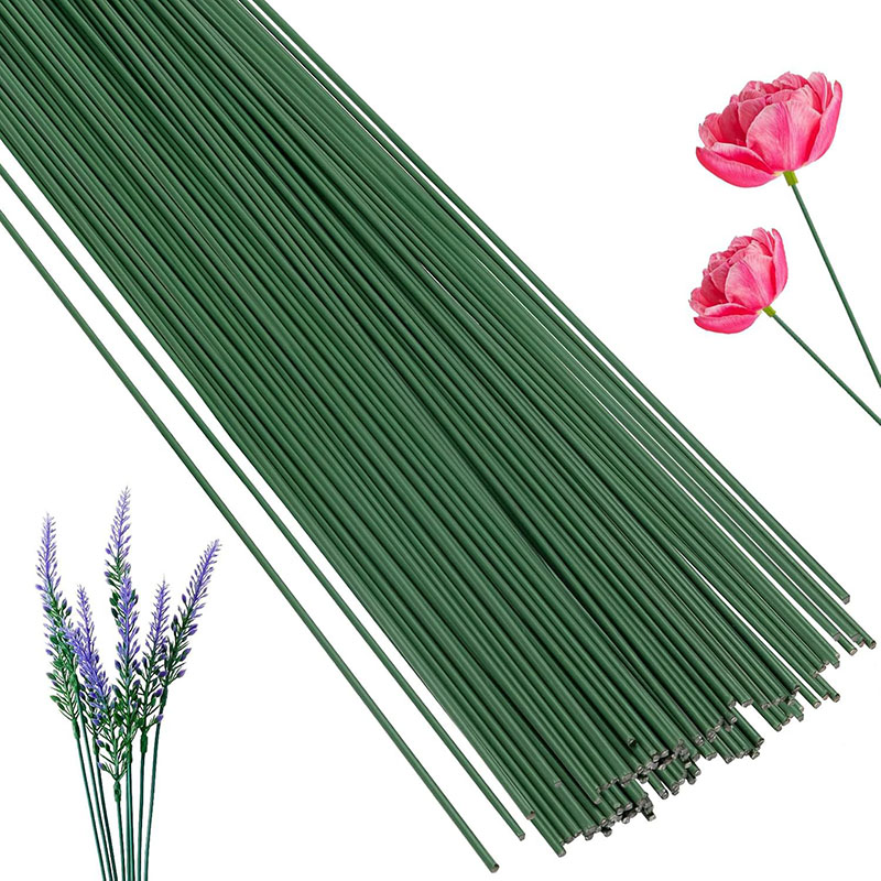 10/20/50Pcs 꽃집 꽃꽂이용 인공 꽃 와이어 줄 - Wire Stem Florist 리뷰 및 가격