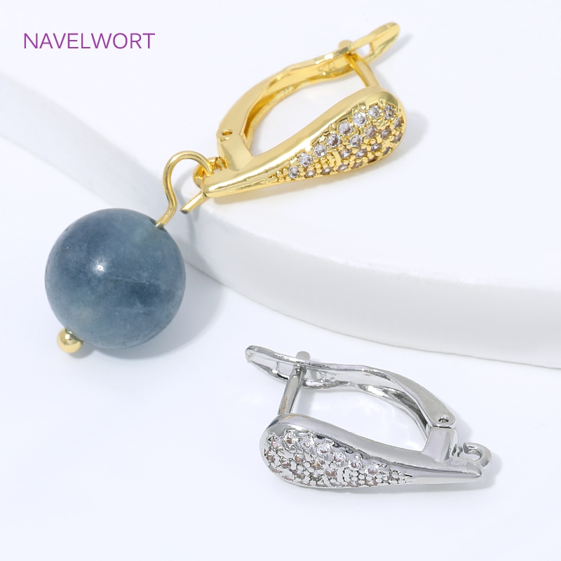 18K 금도금 부채꼴 꽃 귀걸이 고리, 황동 기본 고정 - Flower Supplies 리뷰 및 가격