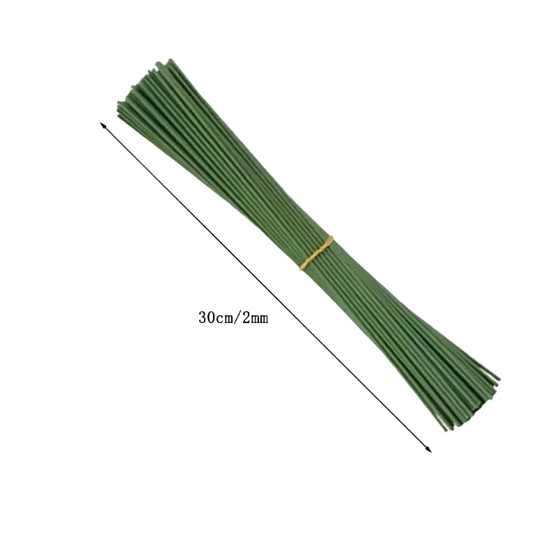 22/20 게이지 연두색 꽃무늬 와이어 줄기, 조화 제 - Wire Stem Florist 리뷰 및 가격