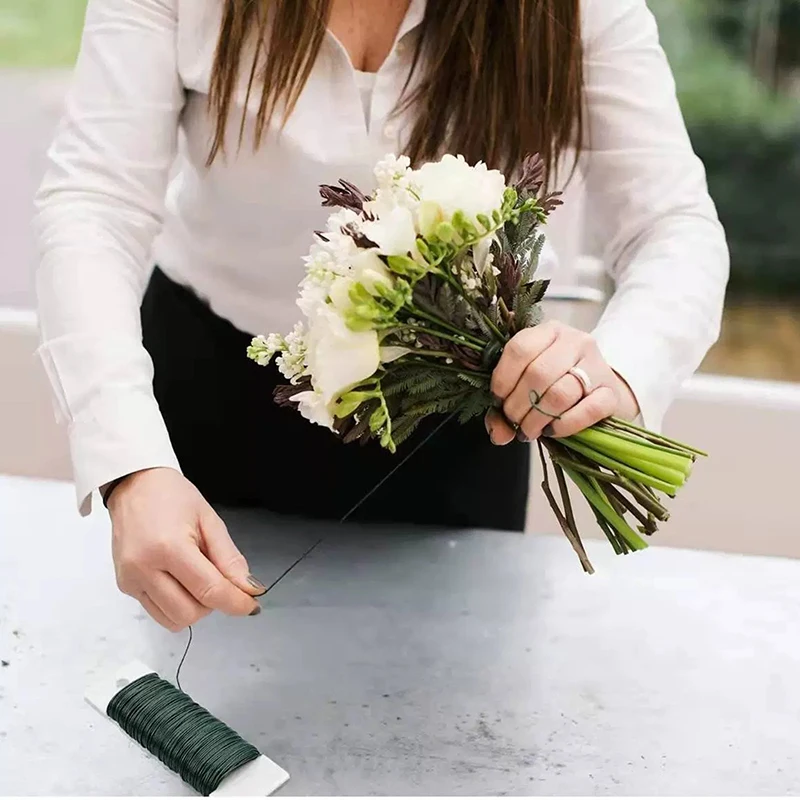 공예 와이어 꽃집 꽃 와이어 줄기 DIY 꽃 줄기 와이 - Wire Stem Florist 리뷰 및 가격